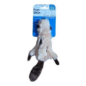 Best Pet Supplies Fun Skin Stuffless Dog Squeaky Toy Squirrel